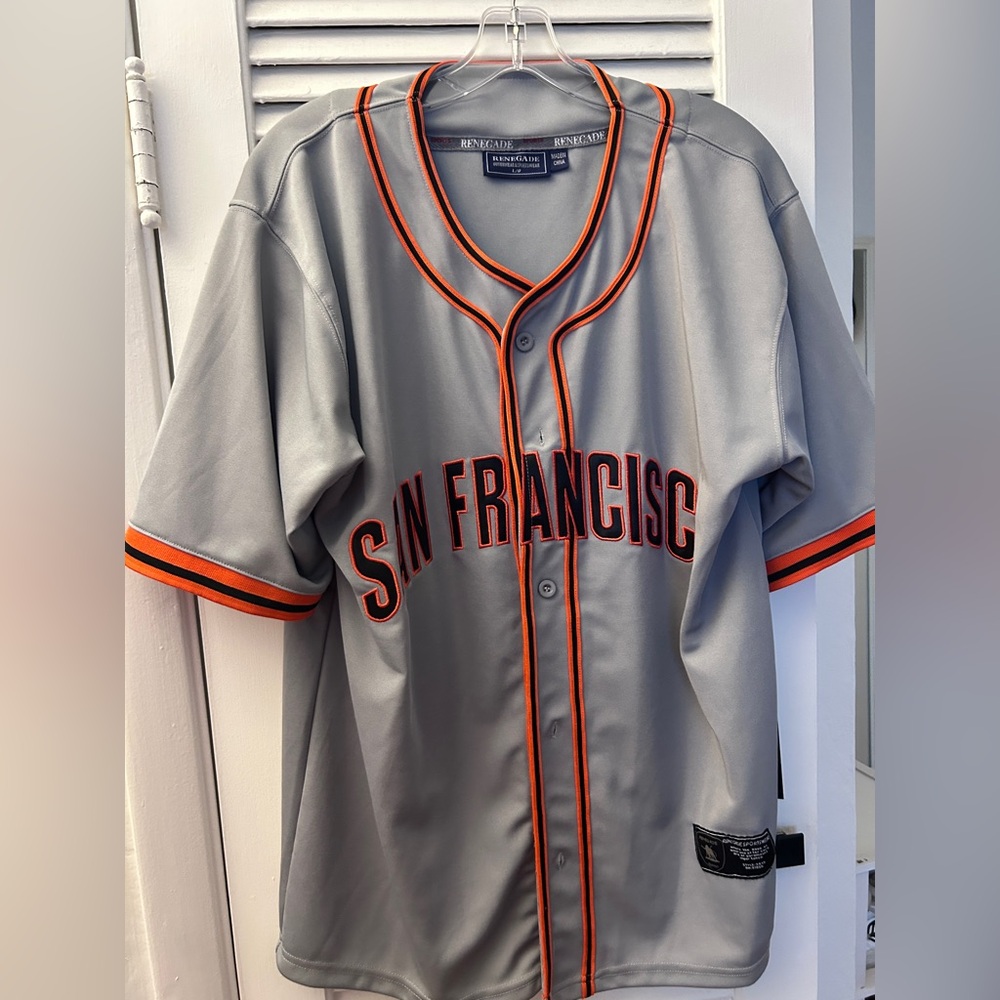 SF giants baseball jersey